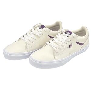 Vans Seldan Low Top Leather Retro Pop 'Grape Jam' Sneakers Women's Size 8 500714